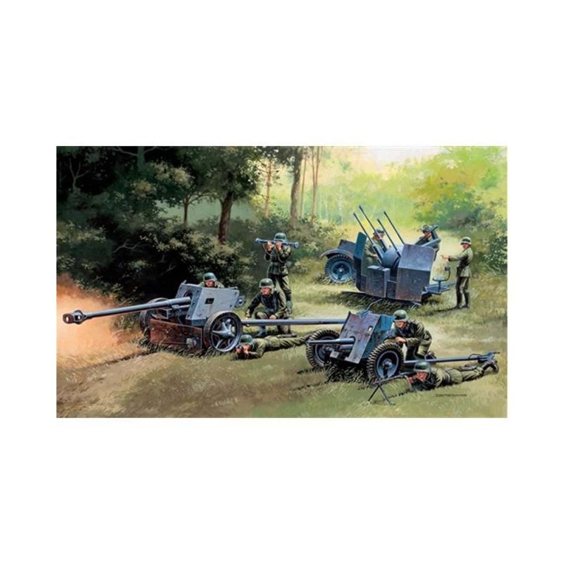 Italeri Pak35 + Pak40 + Flack38 (1/72) 7026