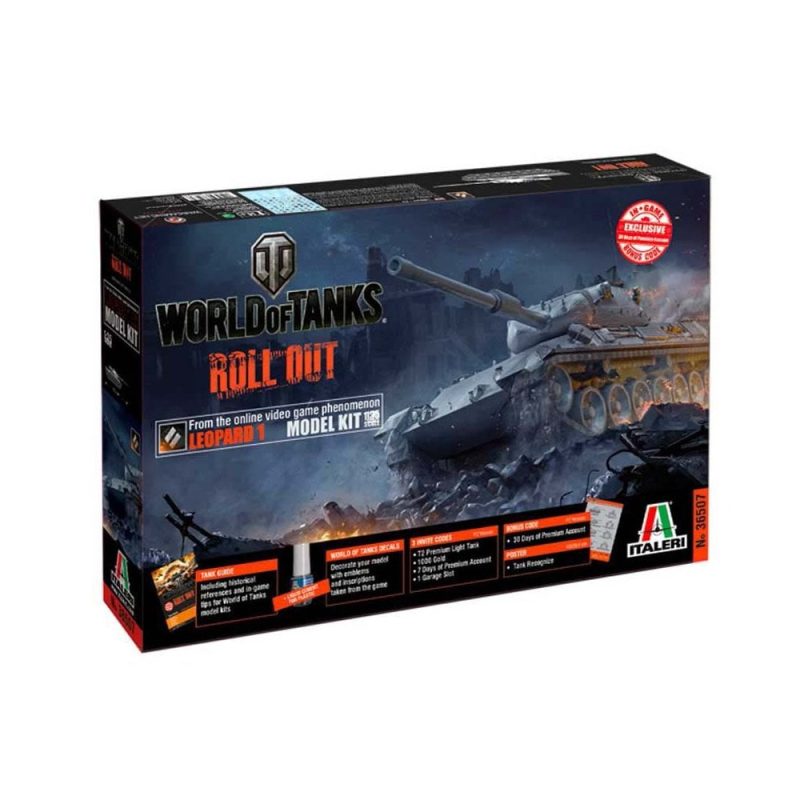 Italeri World Of Tanks Leopard 1 A2 (1/35) W36507