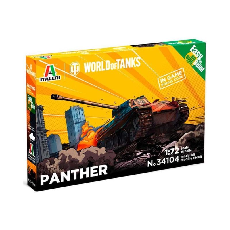 Italeri Pzkpfw. V Panther World Of Tanks (1/72) W34104