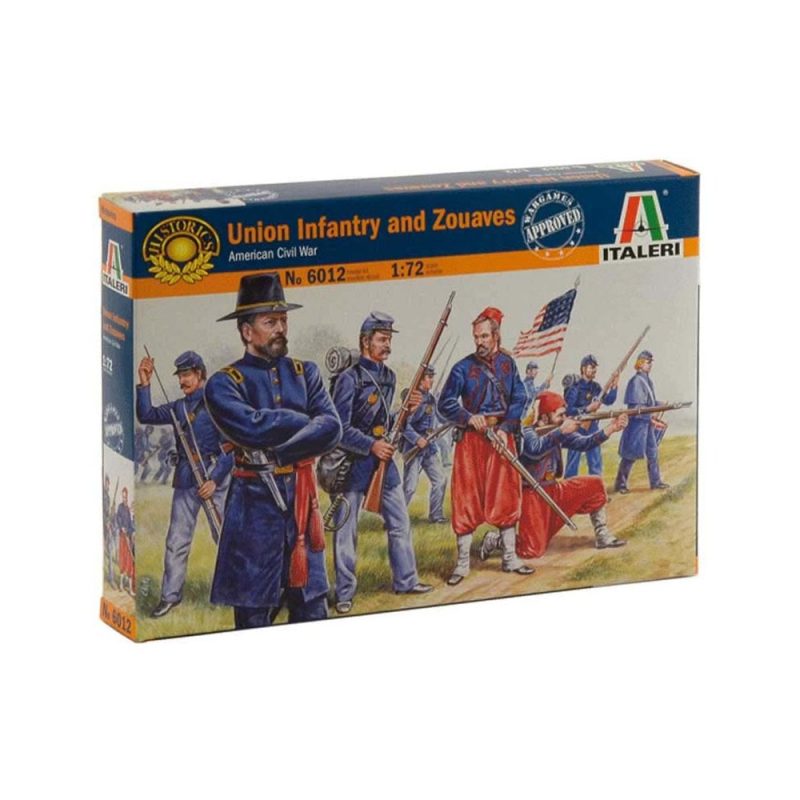 Italeri Union Infantry and Zouaves (1/72) 6012