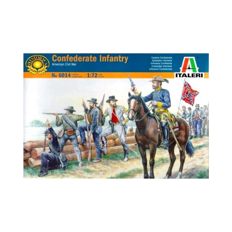 Italeri Confederate Infantry (1/72) 6014