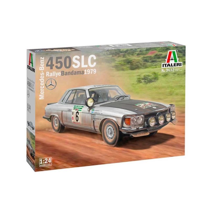 Italeri Mercedes-Benz 450SLC Rallye Bandama 1979 (1/24) 3632