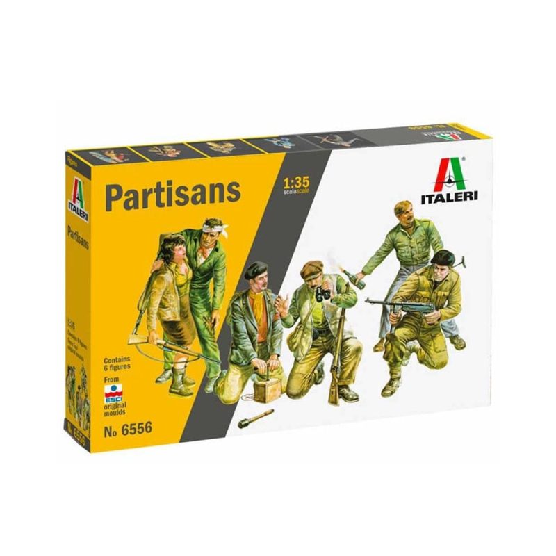 Italeri Partisans Figures (1/35) 6556