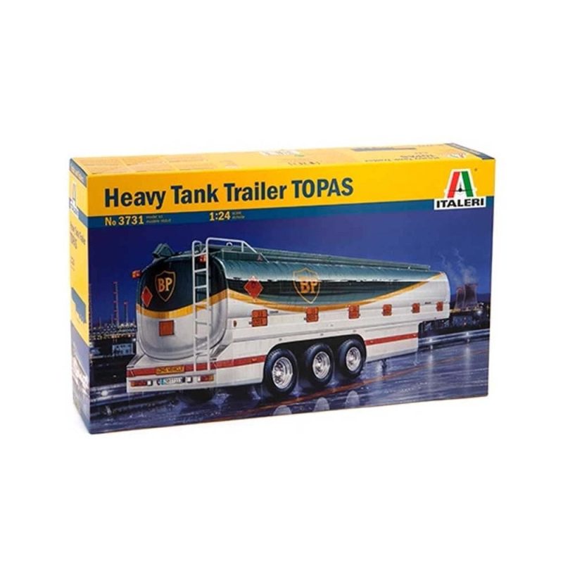 Italeri Heavy Tank Trailer ''Topas'' (1/24) 3731