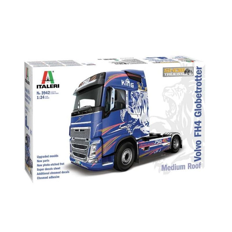 Italeri Volvo Fh4 Globetrotter Medium Roof (1/24) 3942