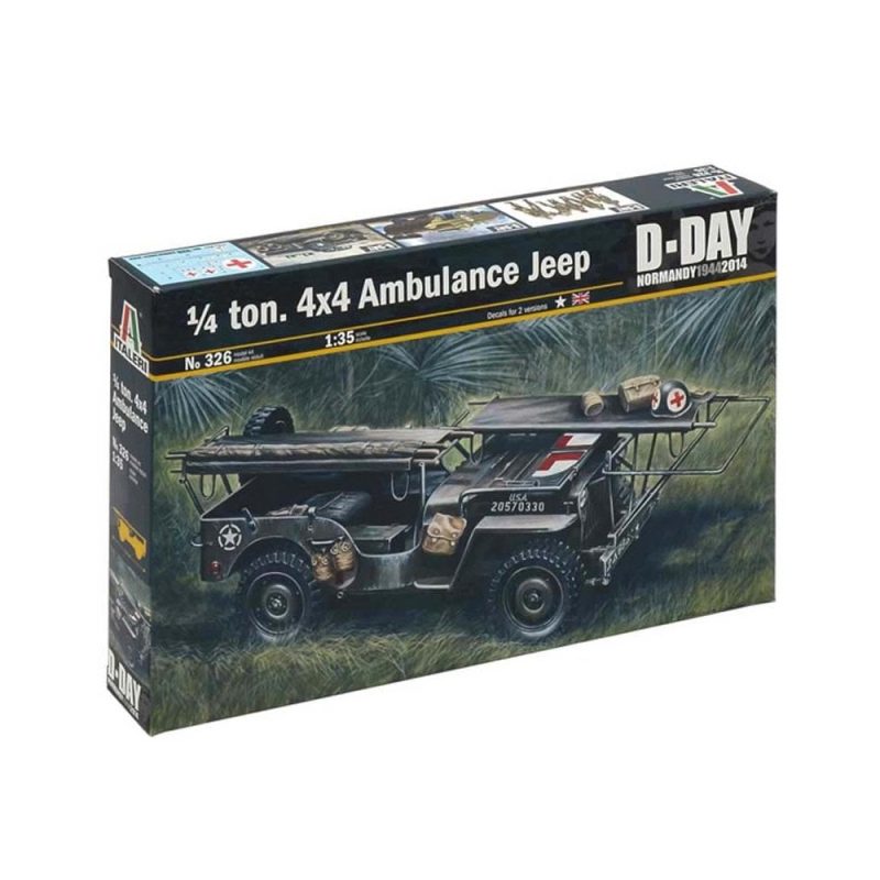 Italeri 1/4 Ton. 4X4 Ambulance Jeep (1/35) 326