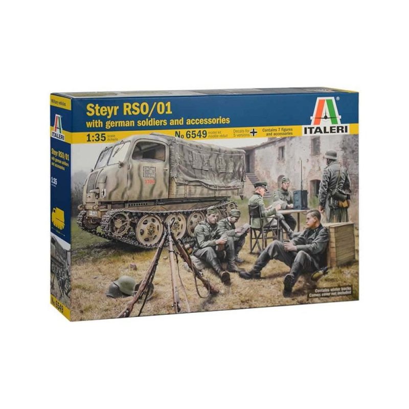 Italeri Steyr Rso/01 With German Soldiers (1/35) 6549
