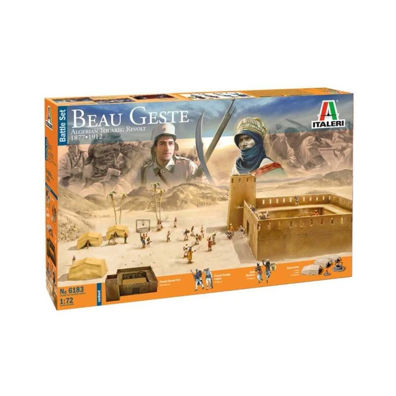 Italeri Beau Geste Algerian Tuareg Revolt - Battle Set (1/72) 6183