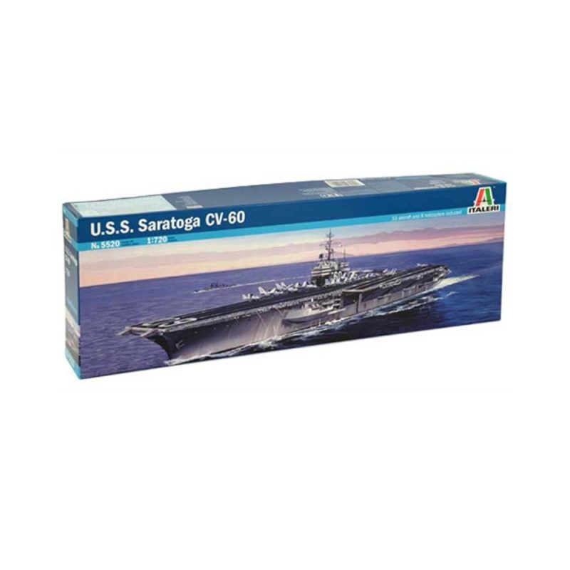 Italeri Uss Saratoga Cv - 60 (1/720) 5520