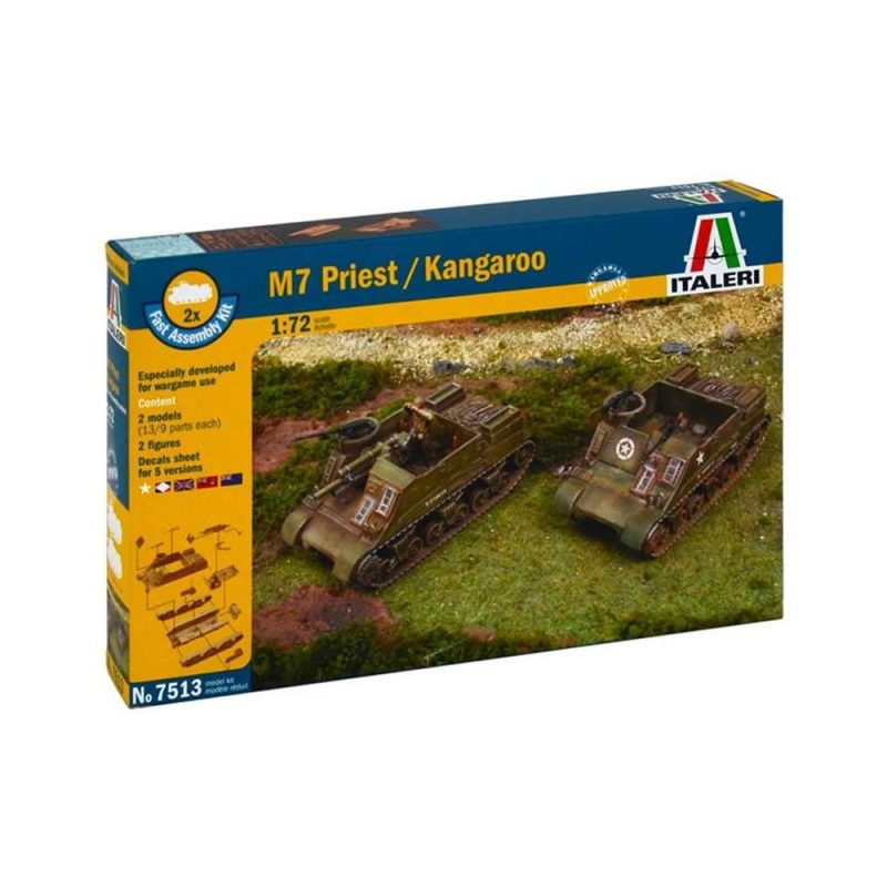 Italeri M7 Priest/Kangaroo - Fast Assembly (1/72) 7513
