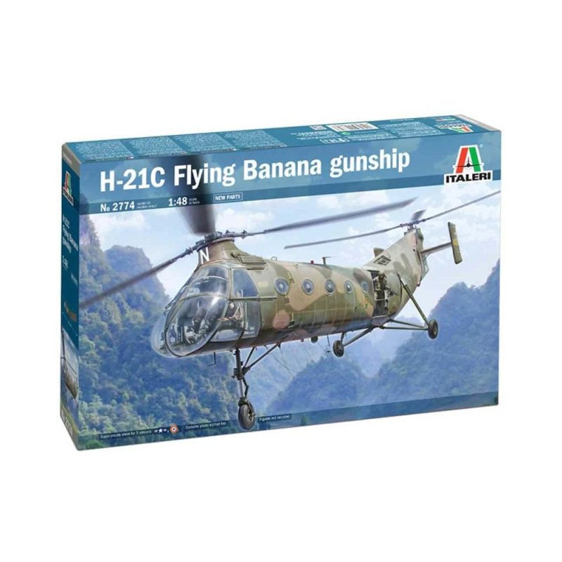 Italeri H-21C Flying Banana Gunship (1/48) 2774
