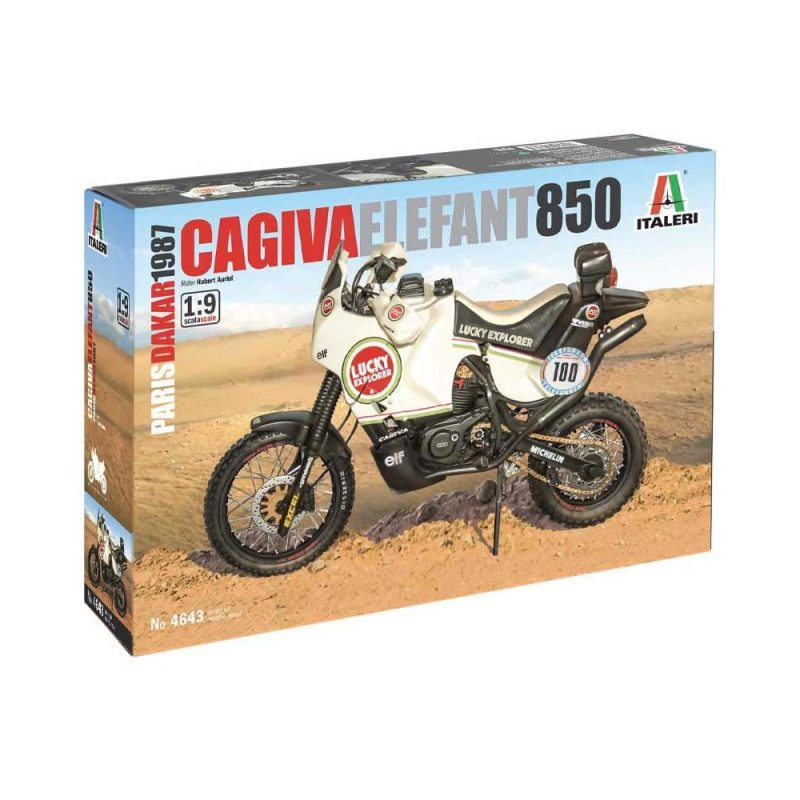 Italeri Cagiva Elefant 850 Paris-Dakar 1987 (1/9) 4643