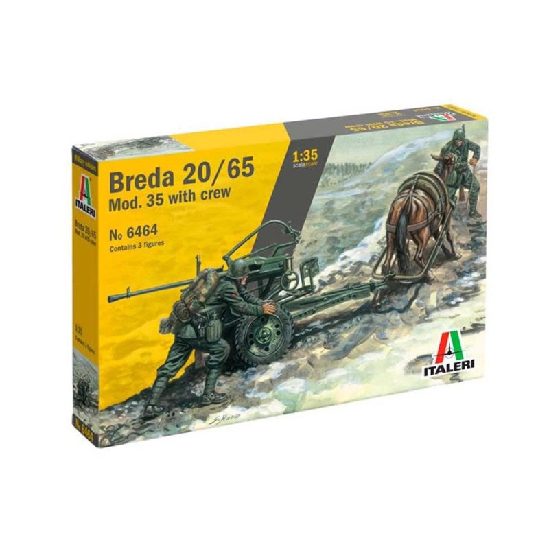 Italeri Breda 20/65 Mod. 35 with crew (1/35) 6464