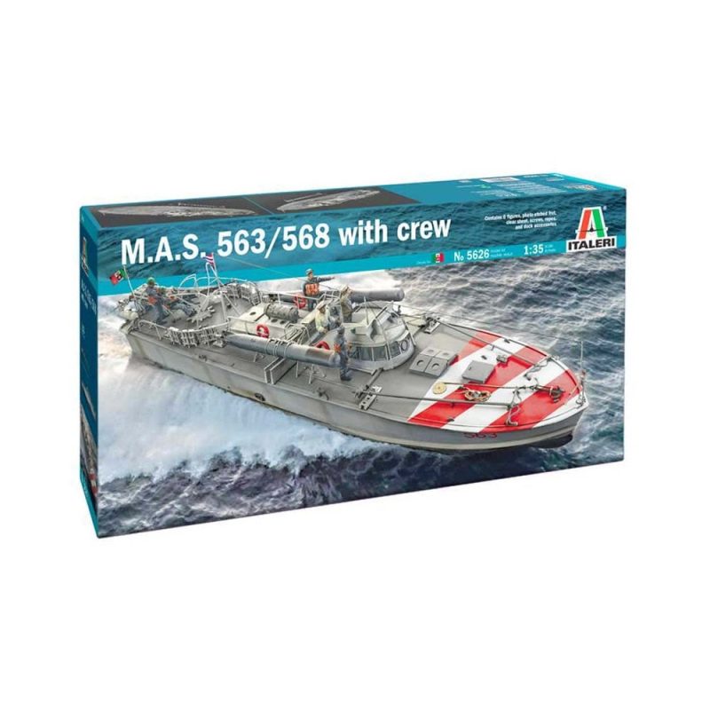 Italeri M.A.S. 563/568 with crew (1/35) 5626