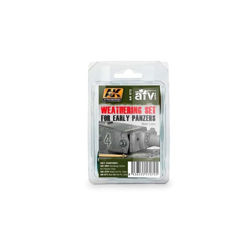 AK Interactive Early Panzer Weathering Set AK-072