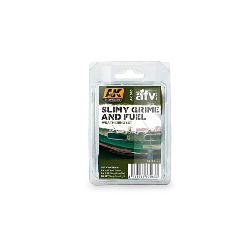AK Interactive Slimy Grime and Fuel Set AK-063