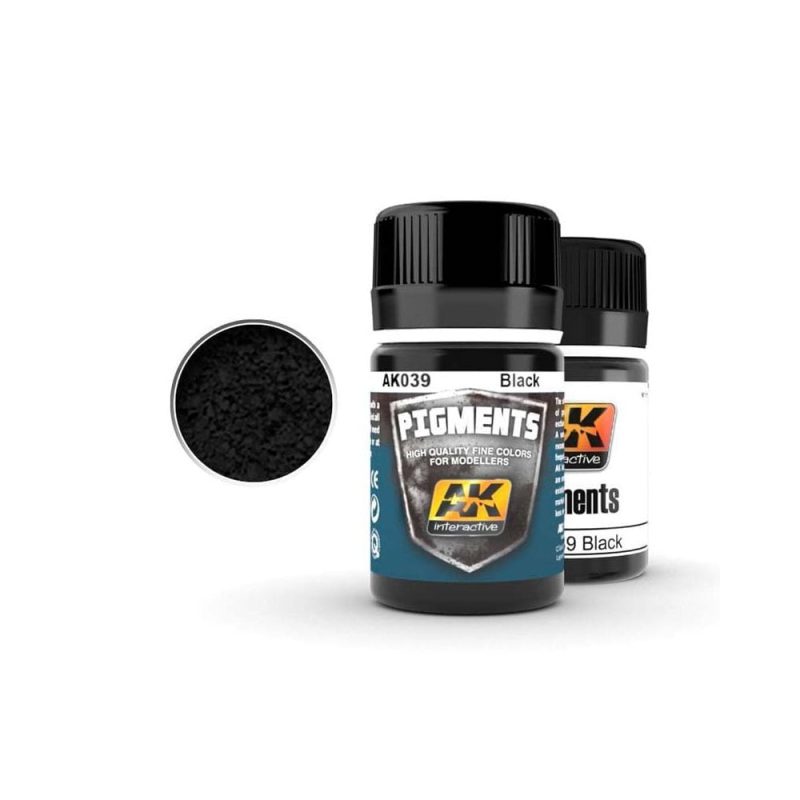 AK Interactive Black Pigment (35ml) AK-039