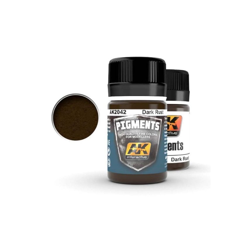 AK Interactive Dark Rust Pigment (35ml) AK-2042
