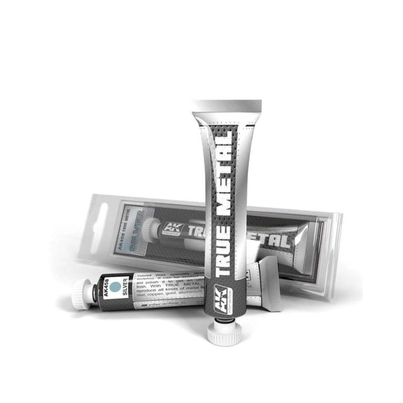 AK Interactive True Metal - Silver (20ml) AK-458
