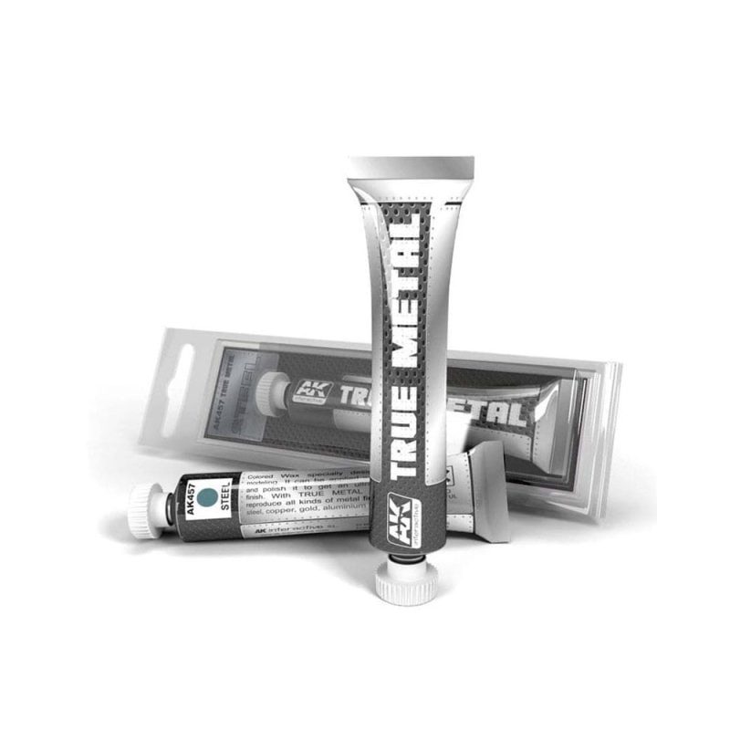 AK Interactive True Metal - Steel (20ml) AK-457