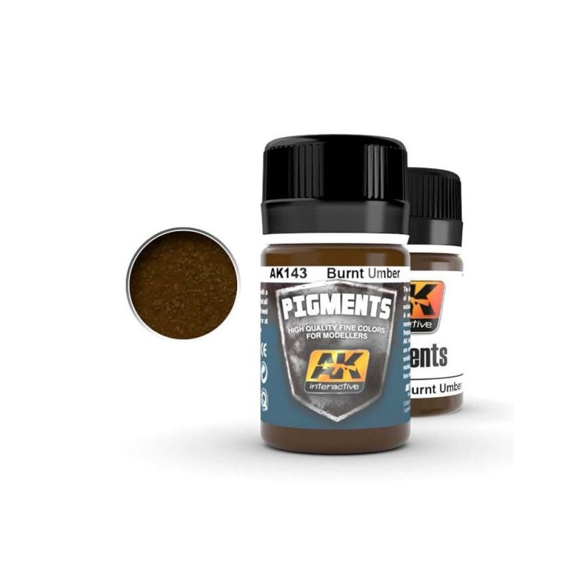 AK Interactive Burnt Umber Pigment (35ml) AK-143