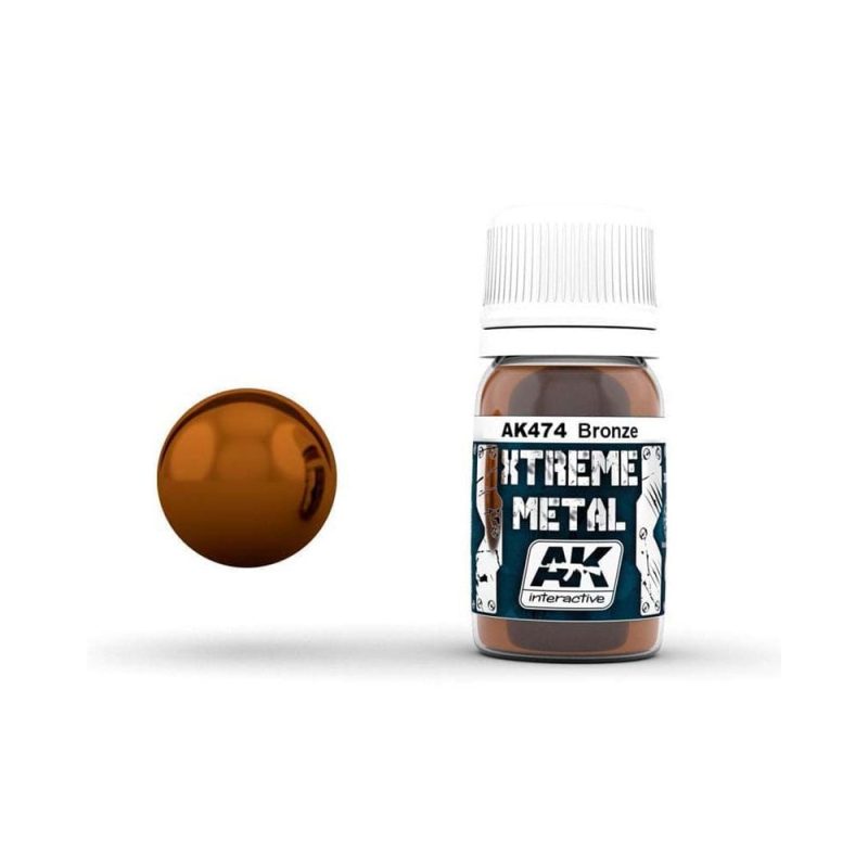 AK Interactive Xtreme Metal - Bronze (30ml) AK-474