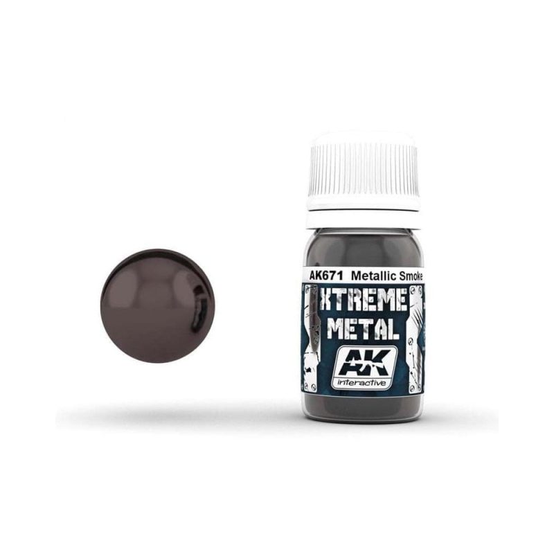 AK Interactive Xtreme Metal - Metallic Smoke (30ml) AK-671
