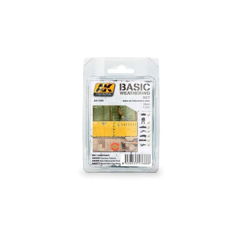 AK Interactive Basic Weathering Set AK-688