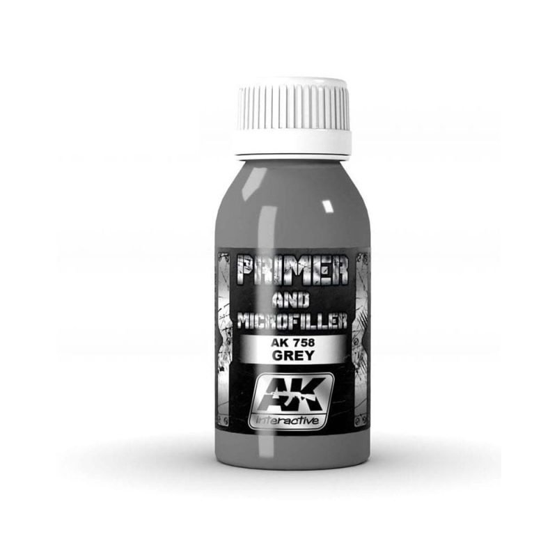 AK Interactive Grey Primer And Microfiller AK-758