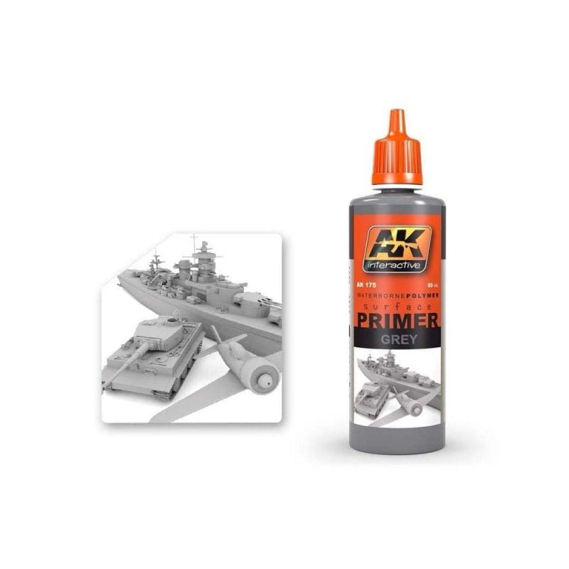 AK Interactive Grey Primer (60ml) AK-175