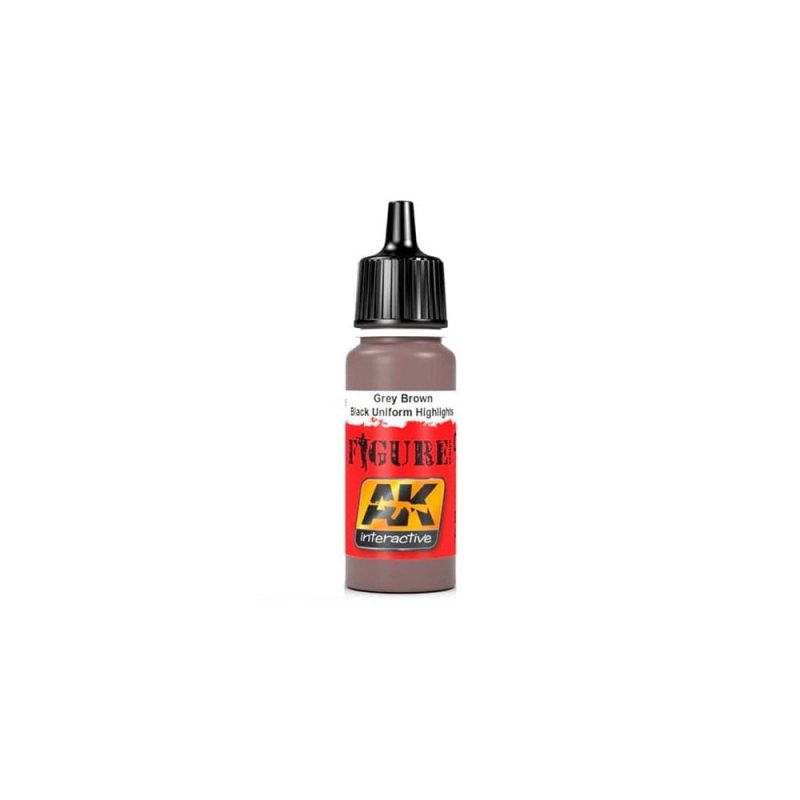 AK Interactive [61] Black Uniform Highlights (17ml) AK-3005