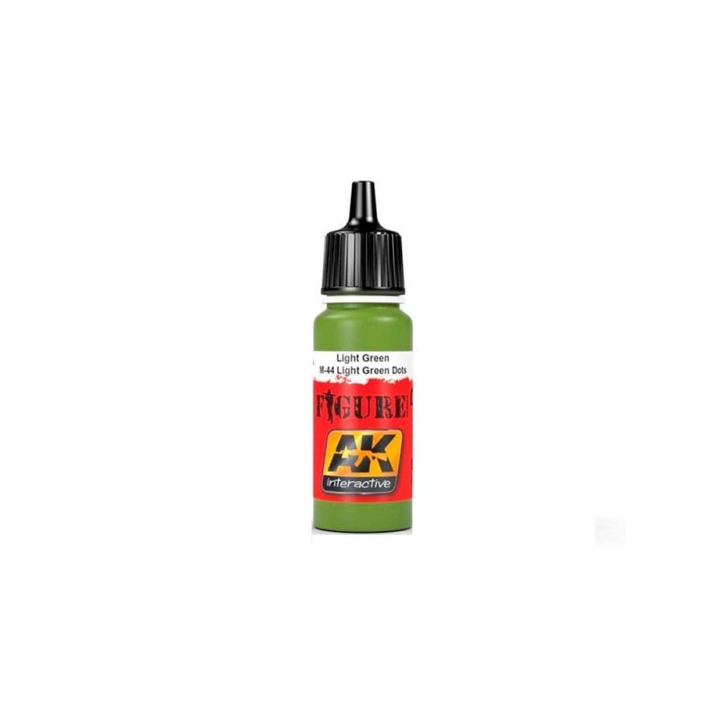 AK Interactive [53] Light Fgreen / M-44 Light Green Dots (17ml) AK-3024