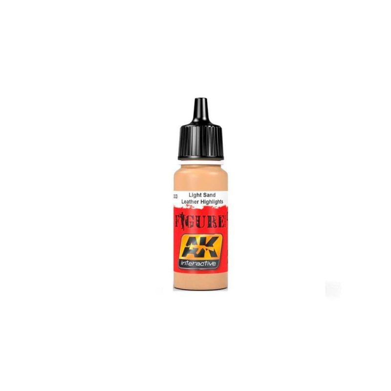 AK Interactive [8] Light Sand / Leather Highlights (17ml) AK-3033