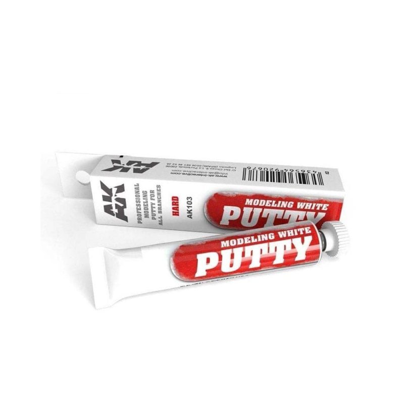 AK Interactive White Modelling Putty (20ml) AK-103