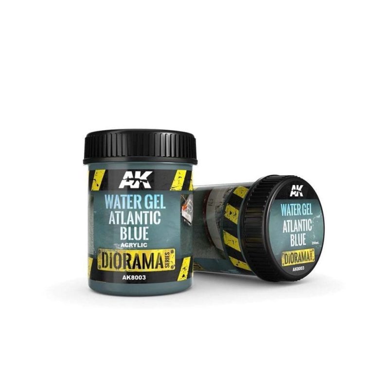 AK Interactive Water Gel Atlantic Blue (250ml) AK-8003