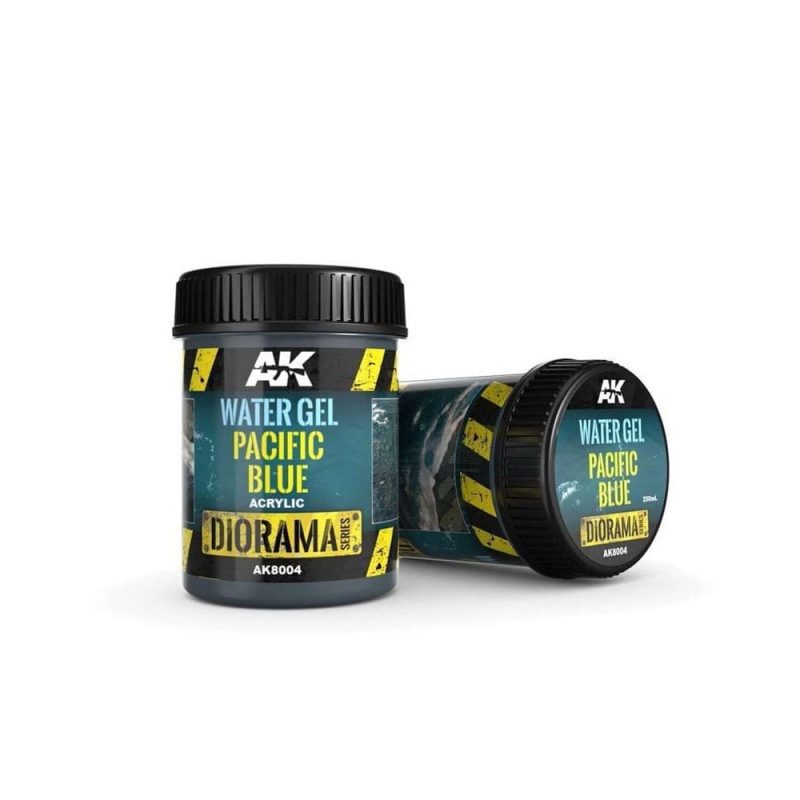 AK Interactive Water Gel Pacific Blue (250ml) AK-8004