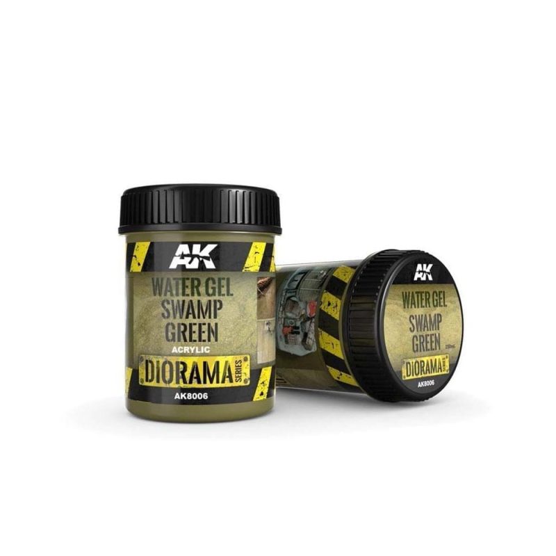 AK Interactive Water Gel Swamp Green Effects (250ml) AK-8006