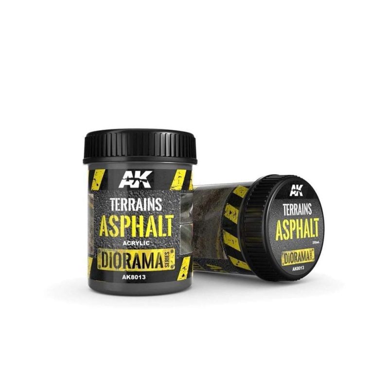 AK Interactive Terrains Asphalt (250ml) AK-8013