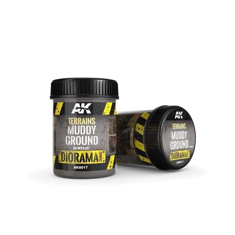 AK Interactive Terrains Muddy Ground (250ml) AK-8017