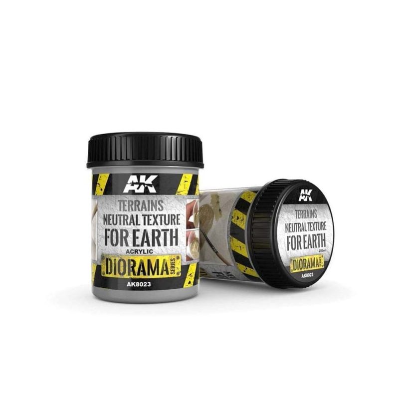 AK Interactive Terrains Neutral Texture (250ml) AK-8023