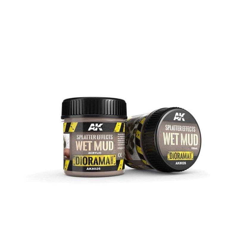 AK Interactive Splatter Effects Wet Mud Base Product (100ml) AK-8026