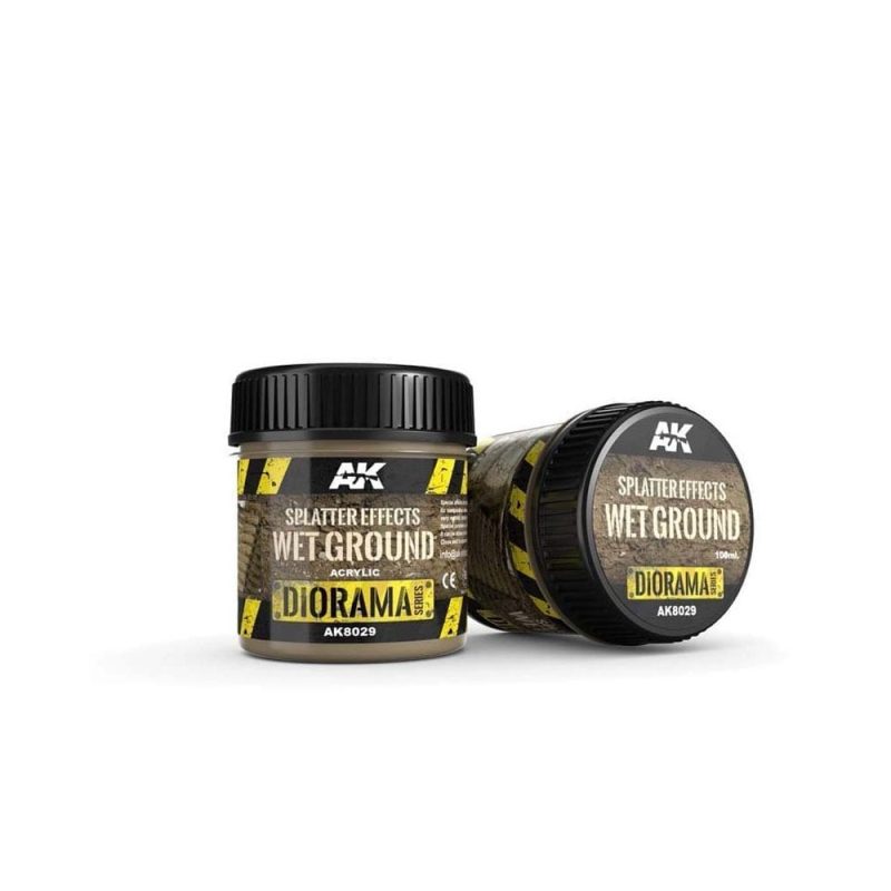 AK Interactive Splatter Effects Wet Ground (100ml) AK-8029