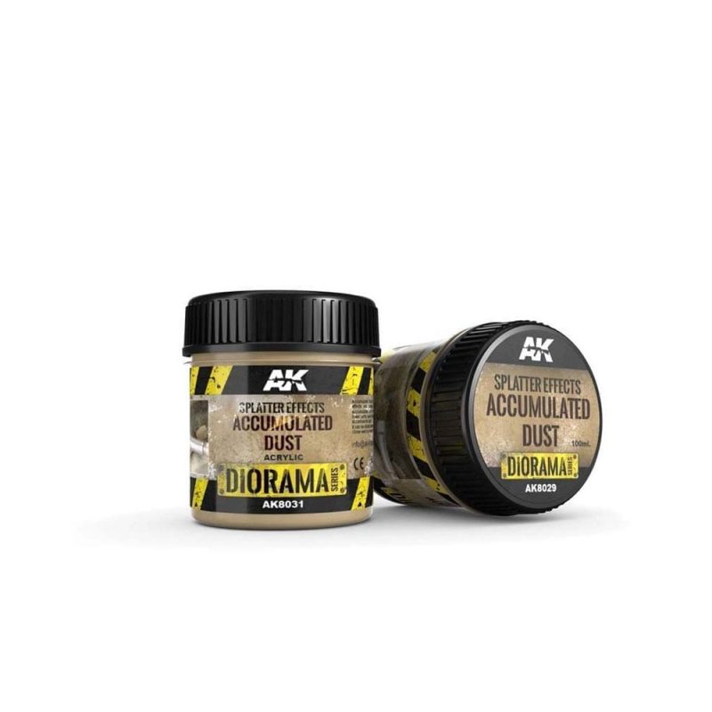 AK Interactive Splatter Effects Accumulated Dust (100ml) AK-8031