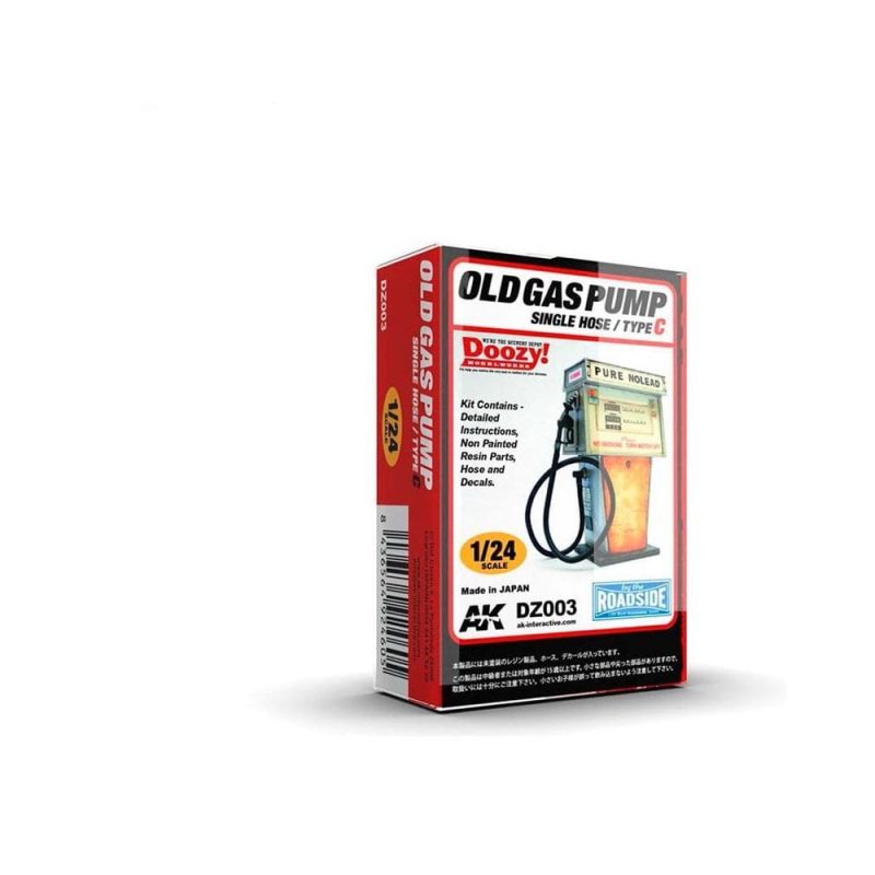 AK Interactive Old Gas Pump Single Nose / Type C (1/24) DZ003