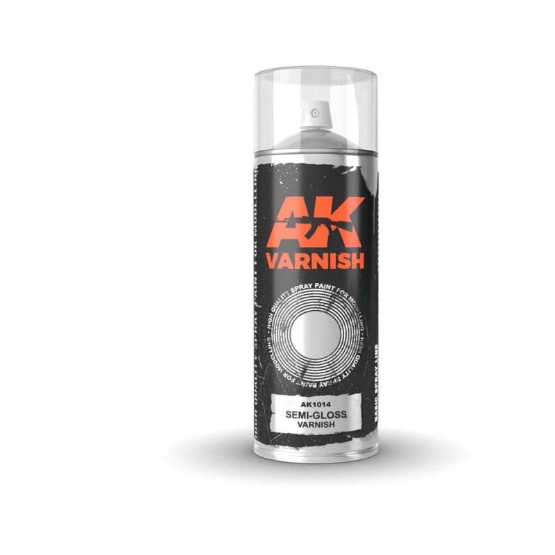 AK Interactive Semi-Gloss Varnish Spray Can (400ml) AK-1014