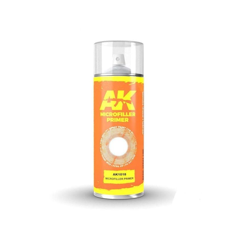 AK Interactive Microfiller Primer Spray Can (150ml) AK-1018