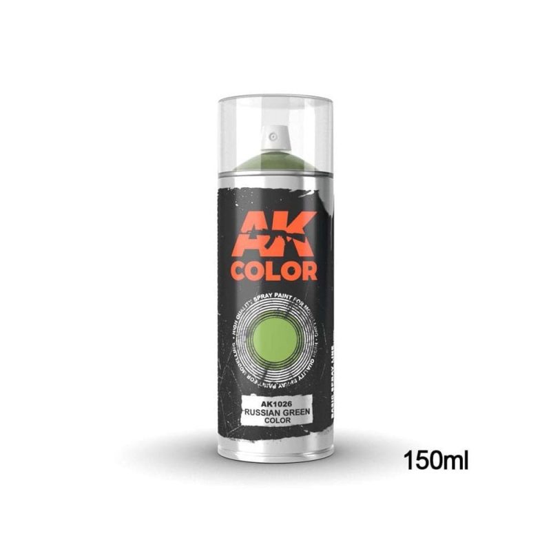 AK Interactive Russian Green Color Spray Can (150ml) AK-1026