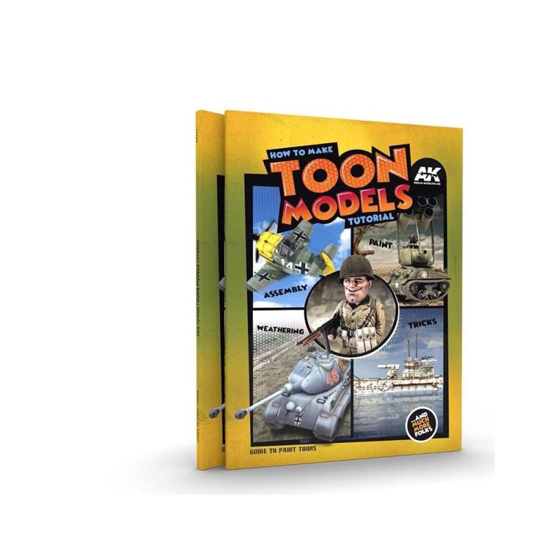 AK Interactive How To Make Toon Models Tutorial Book AK-911
