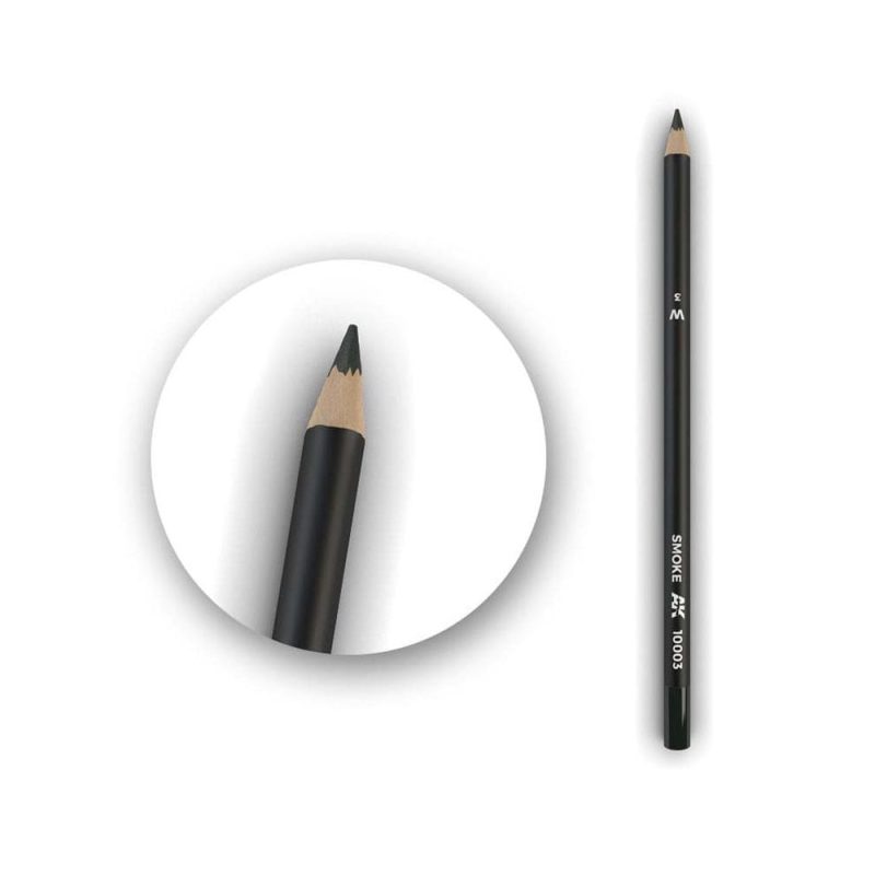AK Interactive Watercolor Weathering Pencil Smoke AK-10003