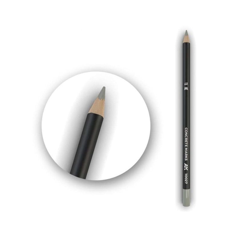 AK Interactive Watercolor Weathering Pencil Concrete Marks AK-10027